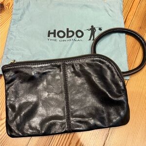 HOBO Floral Lined Wallet with Red Logo Patch